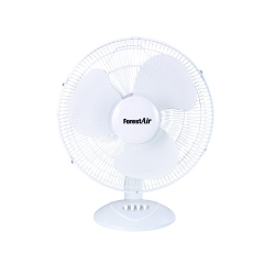 FOREST AIR 12-Inch Oscillating Desk Fan – Compact, Quiet, And Energy-Efficient Personal Fan