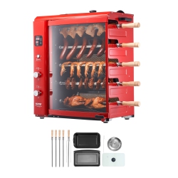 VEVOR 5 Shawarma Grill Machine, Strings Of Barbecue Capacity, Chicken Shawarma Cooker Machine, Broiler Gyro Rotisserie Oven Doner Kebab Machine, For