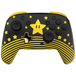 Turtle Beach Rematch Glow-in-the-Dark Wireless Controller for Switch - Super Mario Star