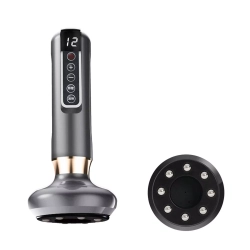 GREEN SCENIC Electric Cupping Massager Vacuum Suction Scraping Fat Removal Whole Body Health Scraping Infrared Heating Weight Loss Massage