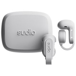 Sudio Audio B3 Open-Ear True Wireless Earbuds - White