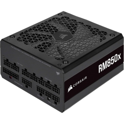 CORSAIR Refurbished (Excellent) - Rm850X Fully Modular Atx Power Supply, 80 Plus Gold With Low-Noise Fan - In Black