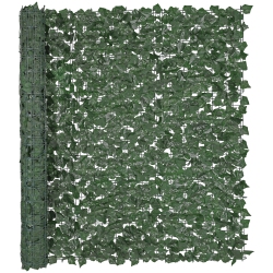 VEVOR 59 X 98 In Ivy Privacy Fence, Artificial Wall Screenery Ivy Fence \w Strengthened Joint, Faux Hedges Vine Leaf Decoration for Outdoor Garden