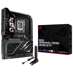 ASUS ROG Maximus Z890 Hero BTF Motherboard for Intel Core Ultra (Series 2) CPUs