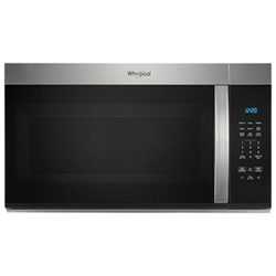Open Box - Whirlpool Over-The-Range Microwave - 1.7 Cu. Ft. - Fingerprint Resistant Stainless Steel - Perfect Condition
