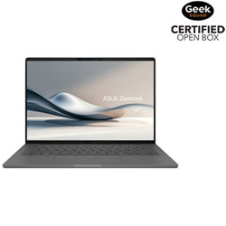 Open Box - ASUS Zenbook A14 14" Copilot+ Laptop - Iceland Grey (Snapdragon X /16GB RAM/1TB SSD/Win 11)