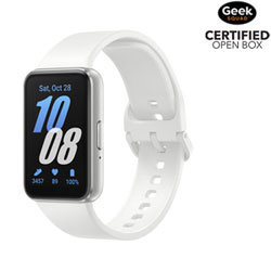 Open Box - Samsung Galaxy Fit3 Fitness Tracker with Heart Rate Monitor - Silver