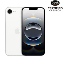 Open Box - Apple iPhone 16e 256GB - White - Unlocked