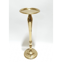 ELEGANCE Ant.gold Pillar Candle H.15"h