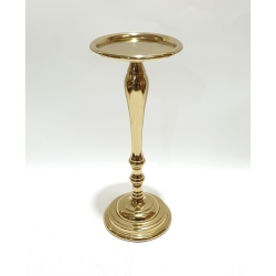 ELEGANCE Ant.gold Pillar Candle H.12" H
