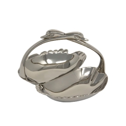 ELEGANCE Large Swan Double Dish - 7 X 6 X 5