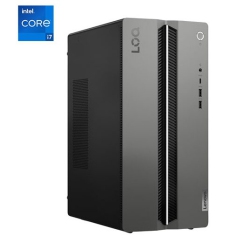 LENOVO Refurbished (Good) Loq 17Irr9 Gaming Tower Core I7-14700F 1 Tb SSD 16GB Win11 Nvidia® Rtx 4060 8GB Luna Gray/raven Keyboard Mouse In Black