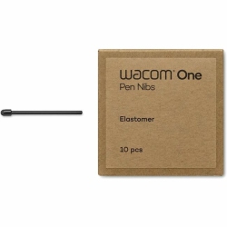 WACOM Pen Nibs Elastomer (Black) for One Standard Pen - 10 PCs (Ack24918Z)