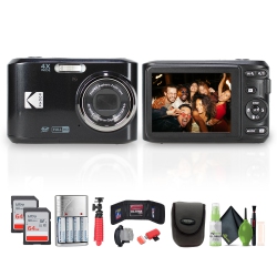 KODAK Pixpro Fz45 Digital Camera In (Fz45Bk) Bundle With Accessories In Black
