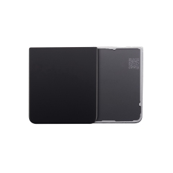 ESOURCE PARTS Replacement Bottom Back Cover Glass Compatible With Samsung Galaxy Z Flip 3 5G (Service Pack) (Phantom Black)