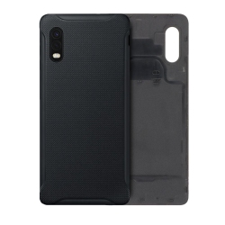 ESOURCE PARTS Replacement Back Cover Glass With Camera Lens Compatible With Samsung Galaxy Xcover Pro (Service Pack) (Black)