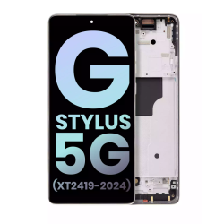 ESOURCE PARTS Replacement Oled Assembly With Frame for Motorola Moto G Stylus 5G (Xt2419 / 2024) (Genuine Oem) (Caramel Latte)