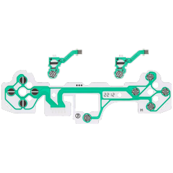 ESOURCE PARTS Replacement Conductive Film Keypad Ribbon Cable Compatible With Playstation 5 Controllers (Version 2)
