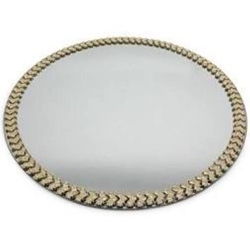 ELEGANCE Mirror Charger Plate 13" Dia