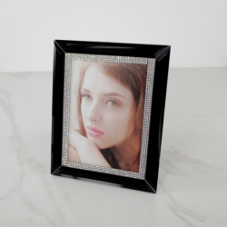 JIALLO Mirrored Photo Frame 5X7 In Black