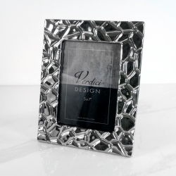 JIALLO Ceramic Photo Frame Edged Stone 5 X 7