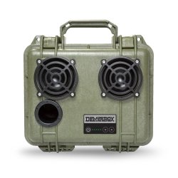 DEMERBOX Refurbished (Good) - Db2 Wireless Speakers Waterproof Portable Rugged Outdoor 40+ H Battery In Green