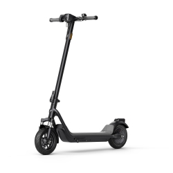 NIU - Kqi 100F Foldable Electric Kick Scooter W/29Km Max Operating Range, 600W Peak Output, 28Km/h Max Speed With Turn Signals (Grey)