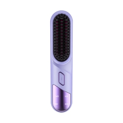 GREEN SCENIC (Purple) Straight Hair Comb Hairdressing Tools Do Not Damage Hair Straightener Home Straightener Straightener Straightener Curling Iron