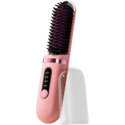 GREEN SCENIC (Sakura Pink) Multifunctional Hair Straightener Portable Hair Straightener Electric Hair Straightener Intimate Wireless Hair