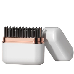 GREEN SCENIC Cordless Hair Straightener - Pocket Size, Hair Straightening Comb, Mini Portable Hair Straightener, USB Rechargeable, Lcd Display