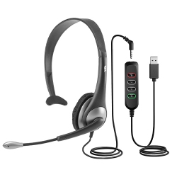 CYBER ACOUSTICS Refurbished (Excellent) - Grade A Used Mono USB Headset