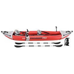 Intex Excursion Pro K2 12 ft. 2-Person Inflatable Kayak - Yellow