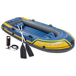 Intex Challenger 9.7 ft. 3-Person Inflatable Boat with Oars