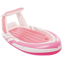 Intex Pink Paradise Boat Inflatable Float