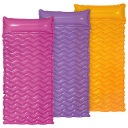 Intex Tote 'N Float Wave Mat Pool Lounger Float - Assorted Colours