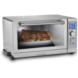 CUISINART Deluxe Convection Toaster Oven Broiler, 9 Cooking Functions, 1800W, Brushed In Silver