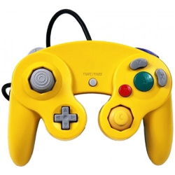 TEKNOGAME Yellow/purple Wired Controller for Gamecube/wii/wii U