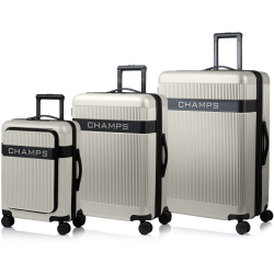 CHAMPS Onyx Ii 3-Piece Luggage Set-Ivory