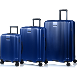 CHAMPS Marquis 3-Piece Luggage Set-Navy