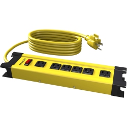 STANLEY Shop Max 6-Outlet Metal Power Strip 31608