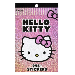 TRENDS Hello Kitty 4 Sheet Foil Cover Sticker Pad With 200+ Stickers