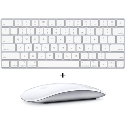 APPLE Refurbished (Good) Genuine Magic Keyboard A1644 And Magic Mouse 2 A1657 Wireless Combo Kit – In White