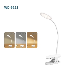 ALL YOU NEED Led Lamp, Cordless Portable Clip-On Light With Touch Control, 3 Lighting Modes, USB-Rechargeable