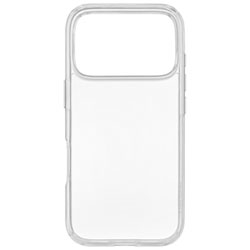 Insignia Fitted Hard Shell Case for iPhone 17 Pro - Clear - Only at Best Buy
