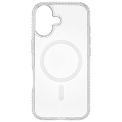 Insignia Fitted Hard Shell Case with MagSafe for iPhone 17 - Clear - Only at Best Buy