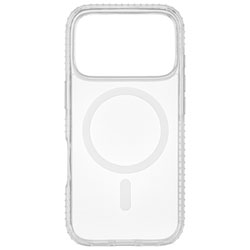 Insignia Fitted Hard Shell Case with MagSafe for iPhone 17 Pro - Clear - Only at Best Buy