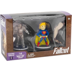 FALLOUT 3 Inch Mini Figure Baf Deathclaw 2-Pack - T-60 And Vault Boy (Power)