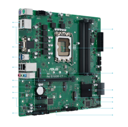 ASUS Micro-Atx Lga 1700 Motherboard (Pro B760M-Ct-Csm)