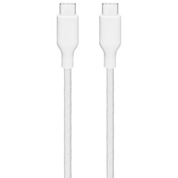 Best Buy Essentials 1.8m (5.9 ft.) Braided USB-C Cable (BE-MCA6CCB-C) - Black - Only at Best Buy