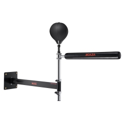 VEVOR Wall Mount Boxing Spinning Bar \w Punching Ball, Adjustable Boxing Speed Trainer, Reflex Boxing Bar \w Gloves, Boxing Training Equipment For